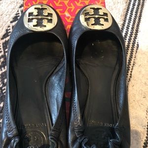 Tory Burch Ballet Flats Black Size 7.5